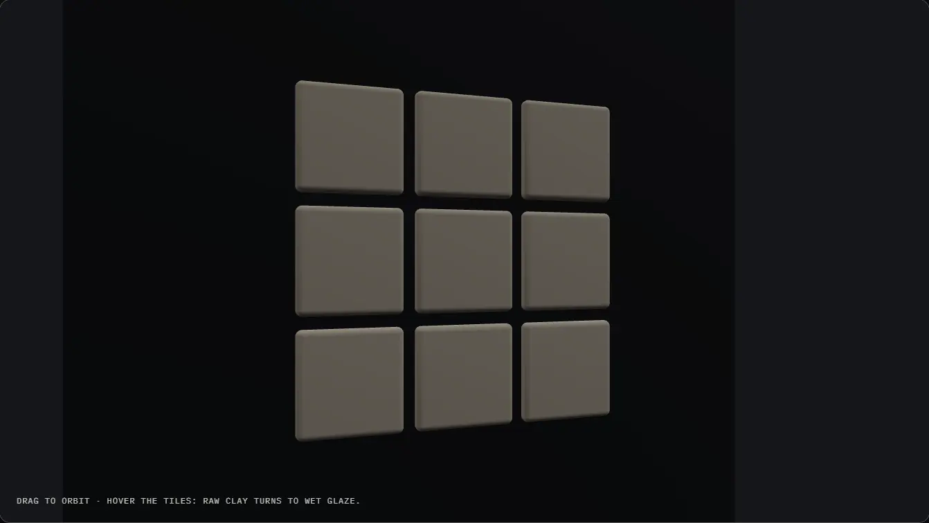 Cena 3D de Halden Tile Studio